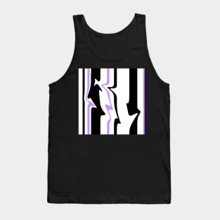 Distorted stripes Tank Top